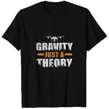 Discover Drone Flying Design for a Quadrocopter Pilot T-Shirts