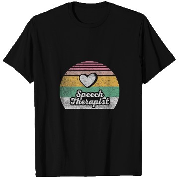 Discover Retro vintages Speech Therapis Speech Pathology Gift 2 T-Shirts
