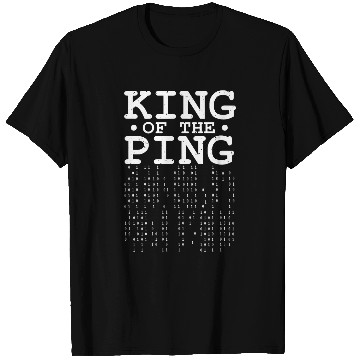 Discover Network Admin King Of The Ping Sysadmin IT Programmer T-Shirts