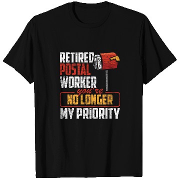 Discover Retired Postal Worker Postman 1 T-Shirts