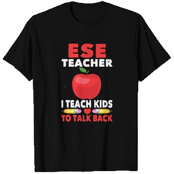 Discover ESE Teacher Exceptional Student Education I Teach Kids T-Shirts