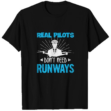Discover Drone Flying Quote for a Quadcopter Pilot 3 T-Shirts