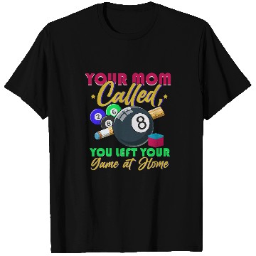 Discover Funny Billiards Pool Cue Pool Player Gift T-Shirts