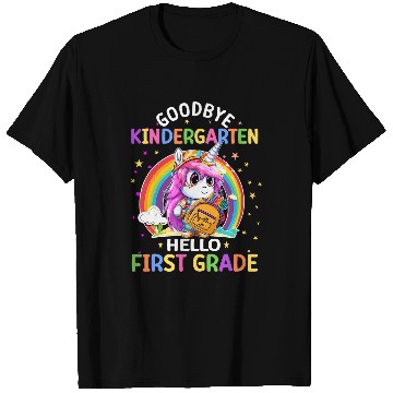 Discover Graduation Bye Kindergarten Hello 1st Grade Back To School T-Shirts