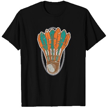 Discover Badminton Shuttlecock Sports Ball T-Shirts