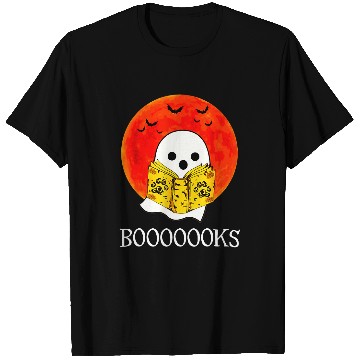 Discover halloween booooks ghosts boo read books library 1 T-Shirts
