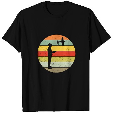 Discover Model aeroplane model aviator pilot model flight retro vintage T-Shirts