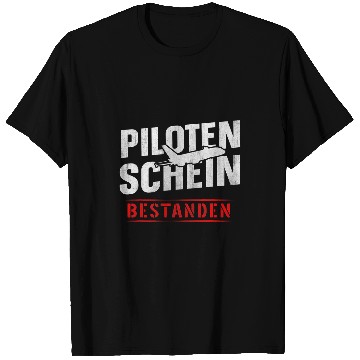 Discover Pilot License Bassed Flight Test T-Shirts
