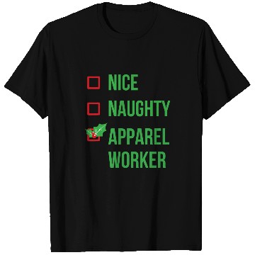 Discover Apparel Worker Funny Pajama Christmas Gift T-Shirts