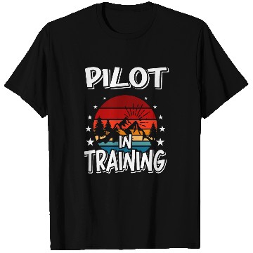 Discover Pilot in Training Future Pilot T-Shirts