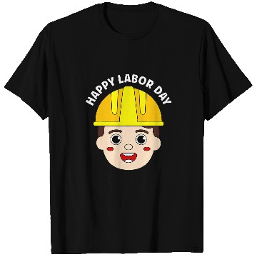Discover Happy Labor Day School Boy Worker T-Shirts