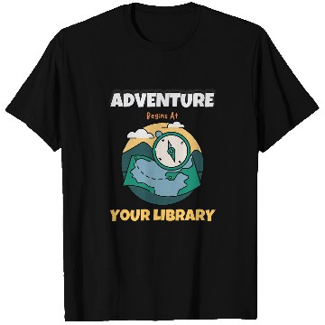 Discover Adventure Begins At Your Library Summer Reading Program 2024 7 T-Shirts