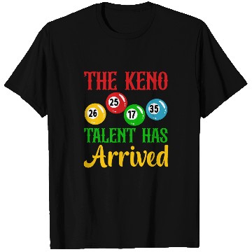 Discover Keno Casino Gamer Billiard Creative Keno T-Shirts