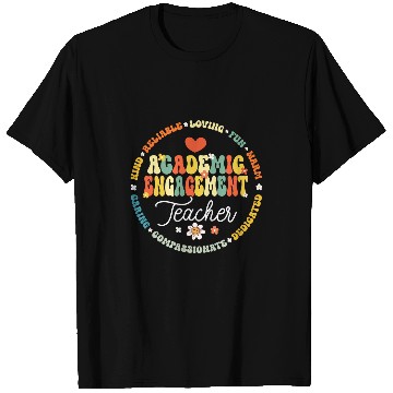 Discover Groovy Academic Engagement Teacher Squad 3 T-Shirts
