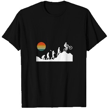 Discover Evolution Downhill Stunts Bike Mountain Biker BMX vintages T-Shirts