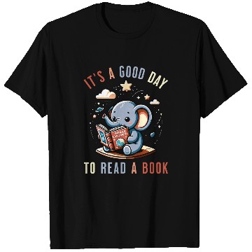 Discover Its A Good Day To Read A Book Funny Book Lover Space Lovers T-Shirts