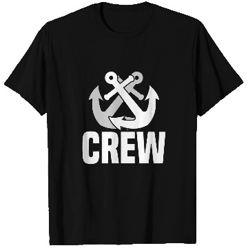 Discover Captain and Crew Of The Boat T-Shirts
