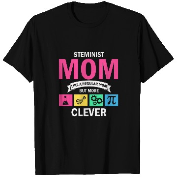 Discover Womens Steminist Science Designs for Female Stem Scientist 8 T-Shirts