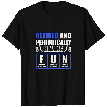 Discover chemicals Engineer Retired Retirement Engineering 4 T-Shirts