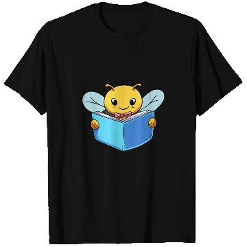 Discover Bee Book Lover Reader T-Shirts
