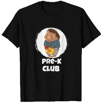 Discover Team PreK Hedgehog Pre Kindergarten Teacher Or Student T-Shirts