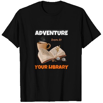 Discover Adventure Begins At Your Library Summer Reading Program 2024 8 T-Shirts
