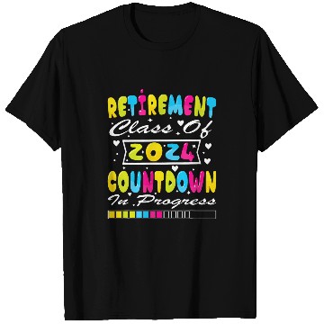Discover Retirement Class Of 2024 Countdown In Progress T-Shirts