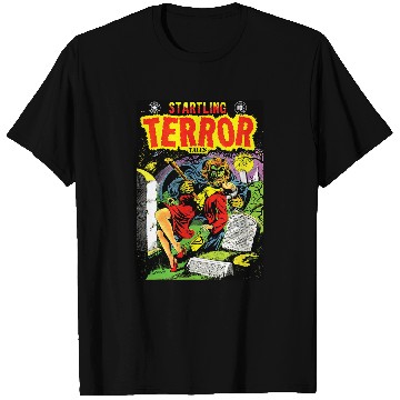 Discover Halloween Horror vintages Werewolfs Comic Book Retro Scary 1 T-Shirts