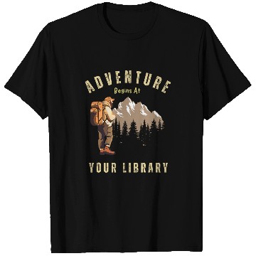 Discover Adventure Begins At Your Library Summer Reading Program 2024 5 T-Shirts
