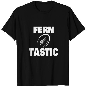 Discover Ferntastic Rugby Silver Fern T-Shirts