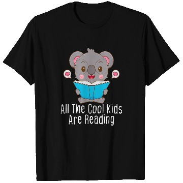 Discover All the Cool Kids are Reading Tee Book Koala Lovers T-Shirts