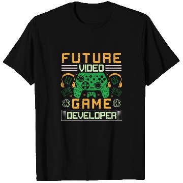 Discover Future Video Game Developer Programmer Coding Gamer T-Shirts