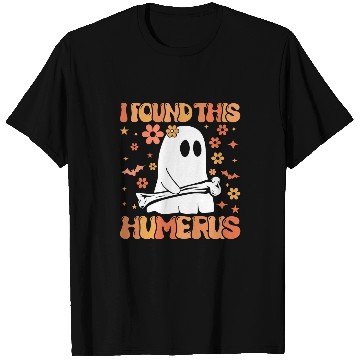 Discover I Found This Humerus Funny Spooky Season Halloween 1 T-Shirts