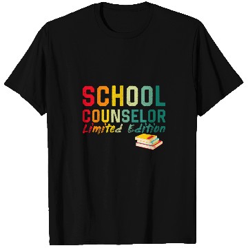 Discover SCHOOL COUNSELOR Funny Job Title Profession Worker T-Shirts