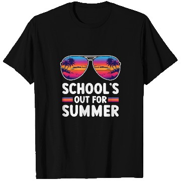 Discover Retro Last Day of Schools Out For Summer Teacher Boys Girls 4 T-Shirts