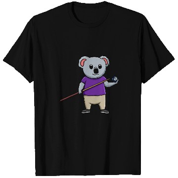 Discover Koala Billiard Ball Snooker Pool Player Billiard Champ T-Shirts
