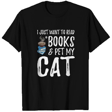 Discover Cat Lover Book Funny Cat Mom Gift T-Shirts