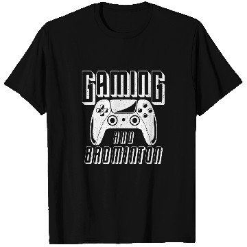 Discover Gaming and Badminton Video Game Controller T-Shirts