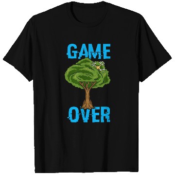 Discover Game Over Drone stuck in a tree Funny Drone Pilot T-Shirts