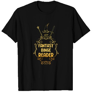 Discover Fantasy Binge Reader Book Lover Gift For Readers T-Shirts