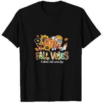 Discover Fall Vibes That Labor Delivery nurses Life Pumpkin LD T-Shirts