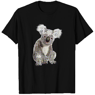Discover Koala Bear Comic Book Cute Fluffy Animal Australia T-Shirts