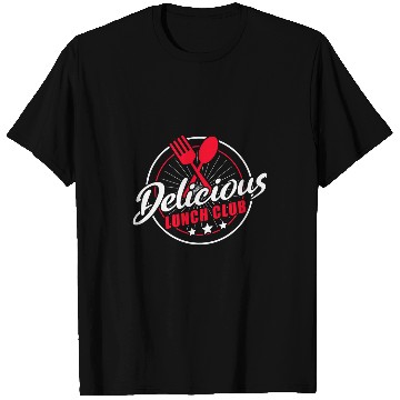 Discover School Cafeteria Worker Lunch Lady Retro Delicious Lunch T-Shirts