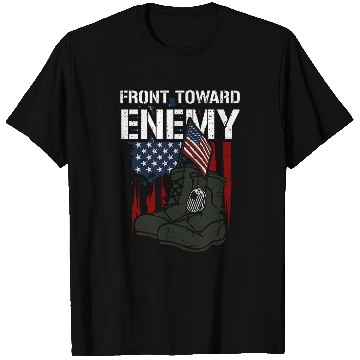 Discover Honor Front Toward Enemy Memorial Day Sayings T-Shirts