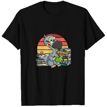 Discover Bookworm Bird Tea Lover Holiday Reader World Book Day T-Shirts