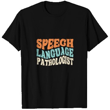 Discover Speech Language Pathologist SLP Retro Speech Therapy T-Shirts