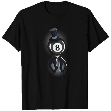 Discover Billiard 8 Ball Guy Pool Player Gift T-Shirts