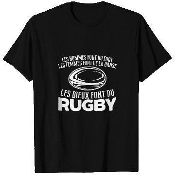 Discover Les Dieux Font Du Rugby XV De France Rugby Gift T-Shirts