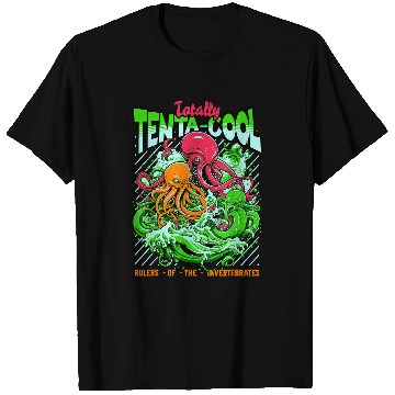 Discover Totally TentaCool Funny Kraken Tentacles And Octopus T-Shirts