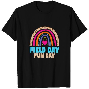 Discover Field Day Rainbow Teacher Student Kids T-Shirts